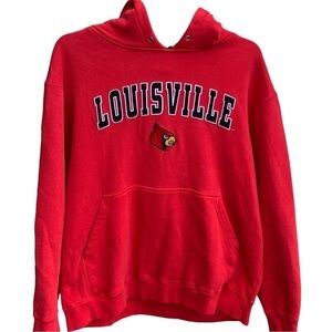 Vintage Sweatshirt Hoodie Louisville Cardinals Size XL